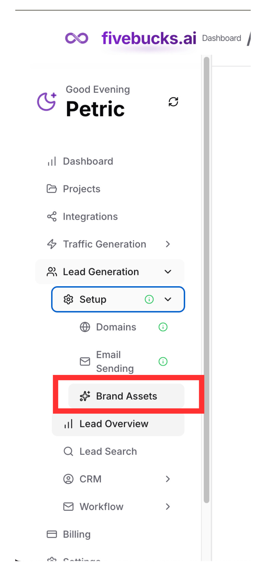 Documentation screenshot