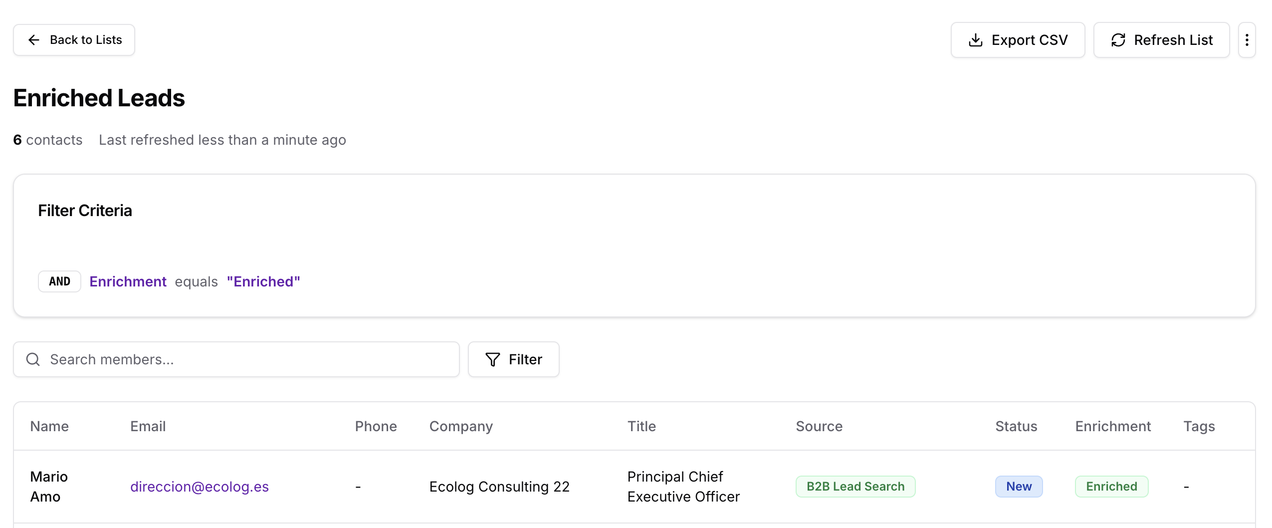 Documentation screenshot