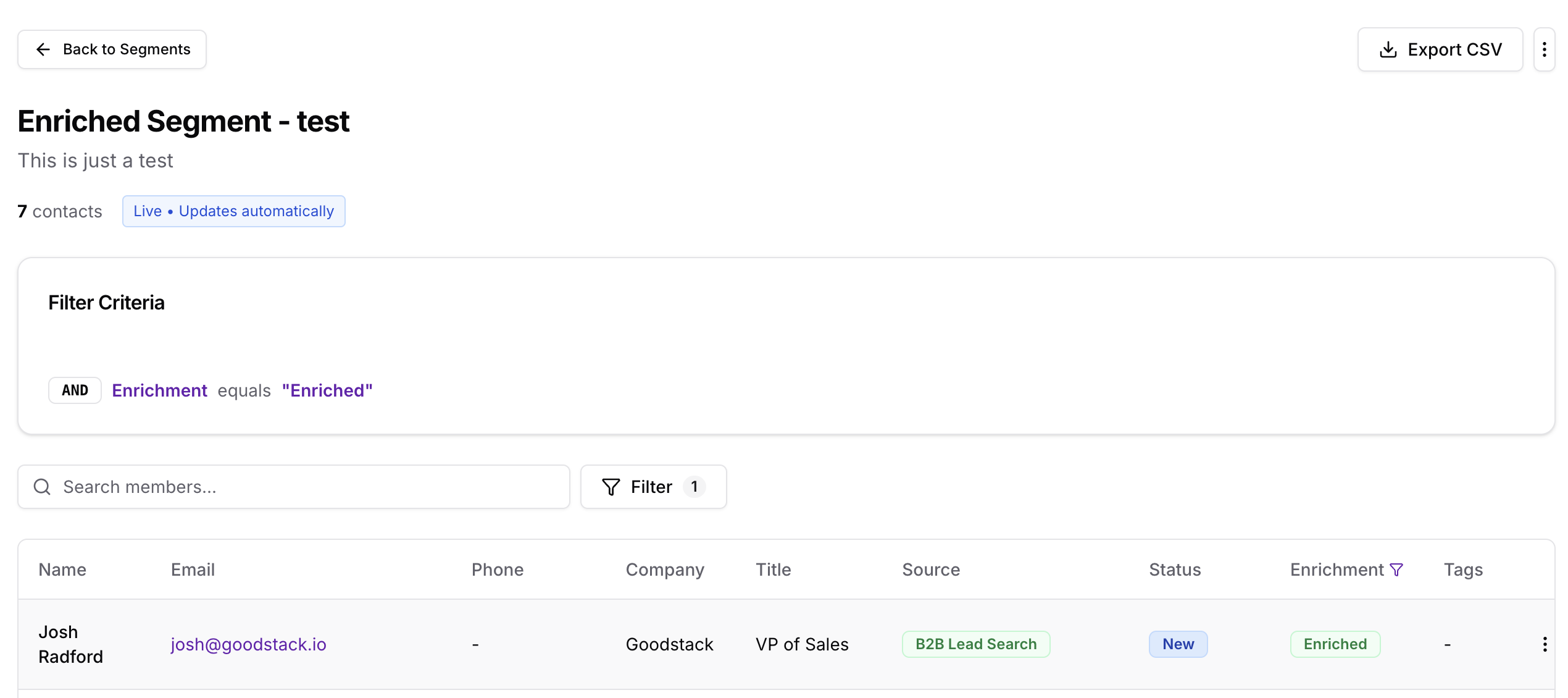 Documentation screenshot