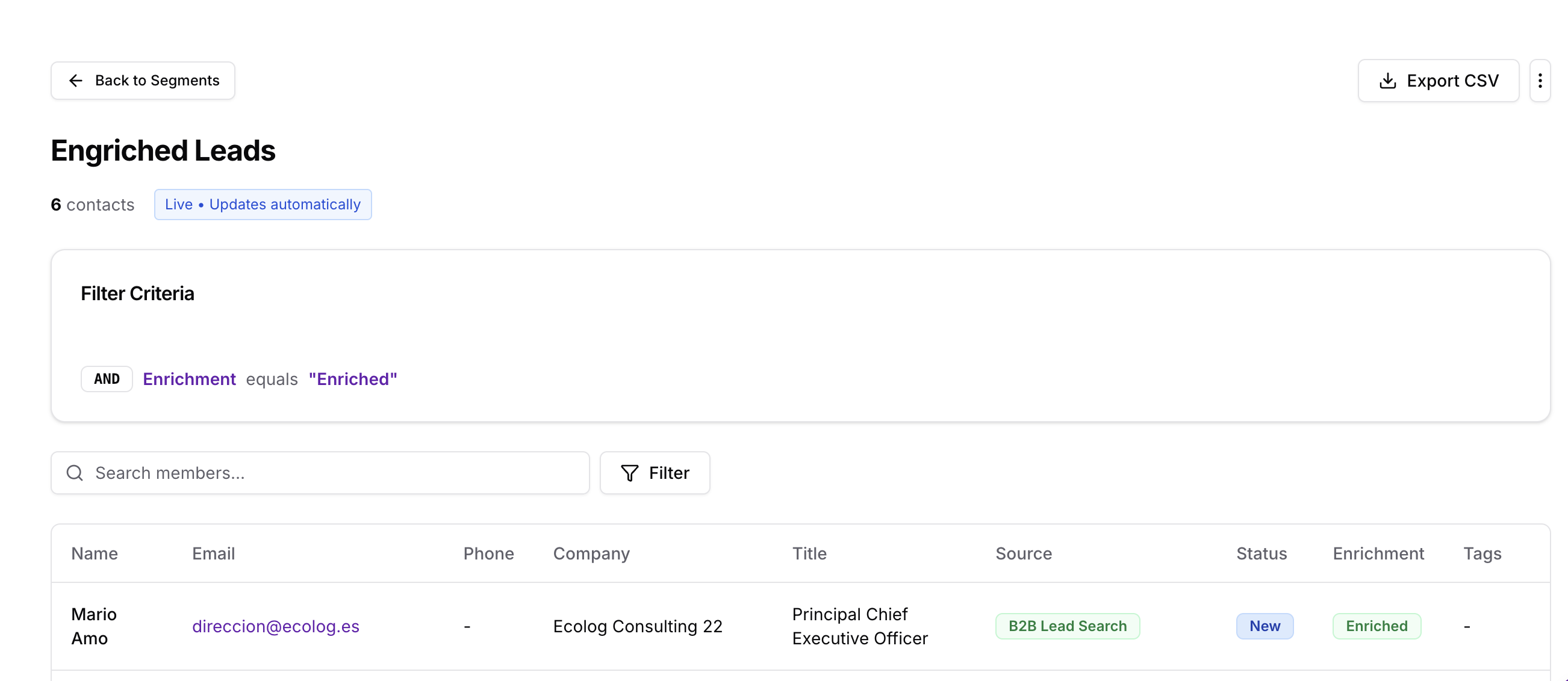 Documentation screenshot